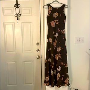 B.Moss Floral Maxi Dress Size 5/6